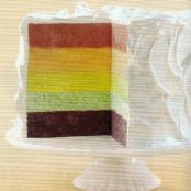 FROZEN RAIBOW CHIFFON CAKE