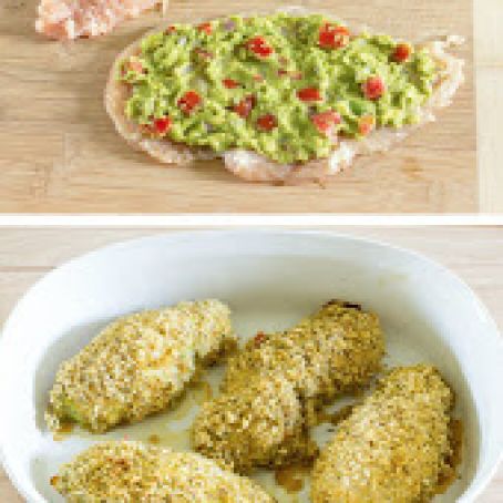 Guacamole Stuffed Chicken