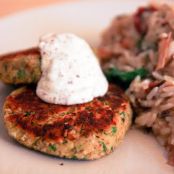 Cannellini Bean and Courgette Patties
