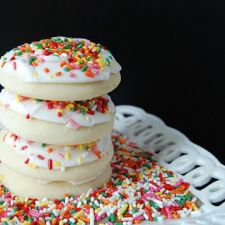 Soft Frosted Sugar Cookies