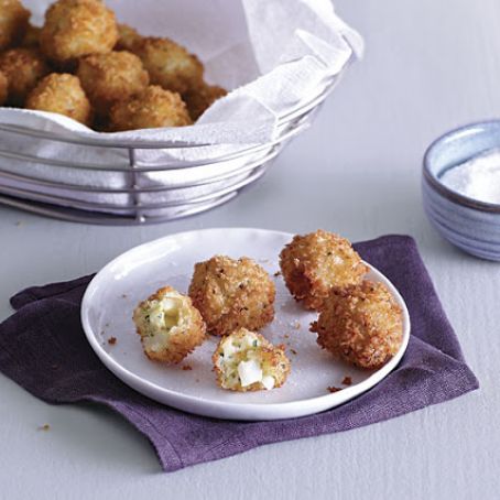 Cauliflower-Cheese Fritters