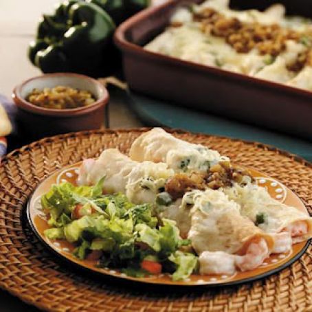Seafood Enchiladas