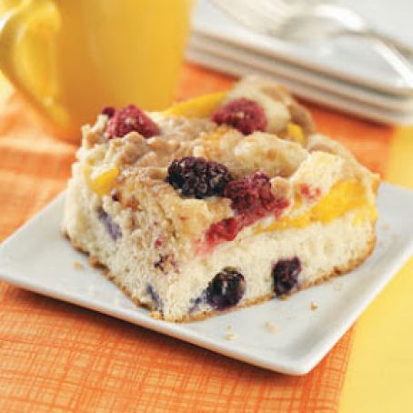Berry Nectarine Buckle Recipe