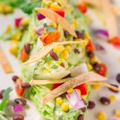 Mexican Wedge Salad with Creamy Avocado-Cilantro Dressing
