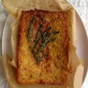 Lemon Yogurt Cake with Ginger-Thyme Syrup