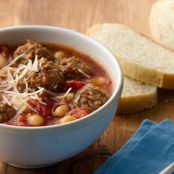 Slow-Cooker Italian Meatball Soup