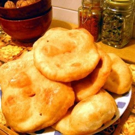 TORTILLAS DE HARINA FRITAS
