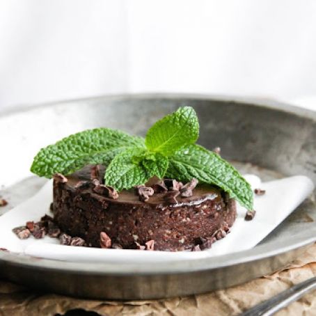 Raw Vegan Brownie for two