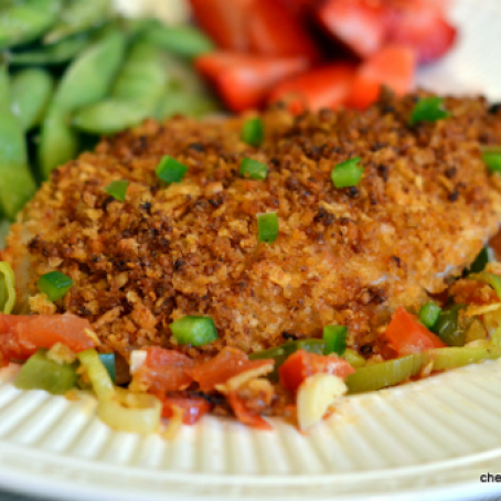 Crispy Crusted Red Snapper