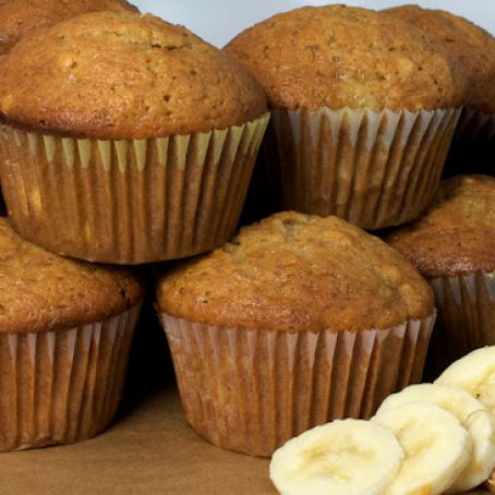 Peanut Banana Muffins