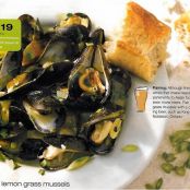 Thai Lemon Grass Mussels