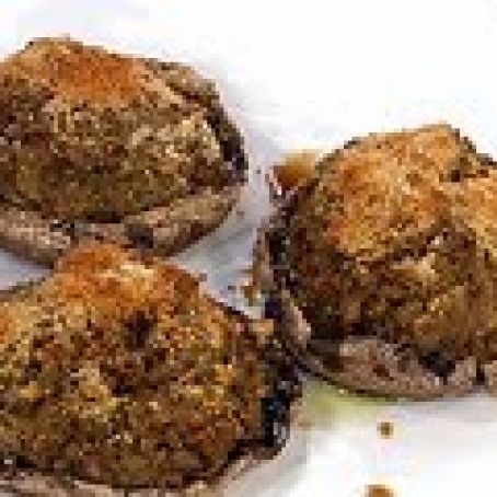 Sausage-Stuffed Portobello Mushrooms