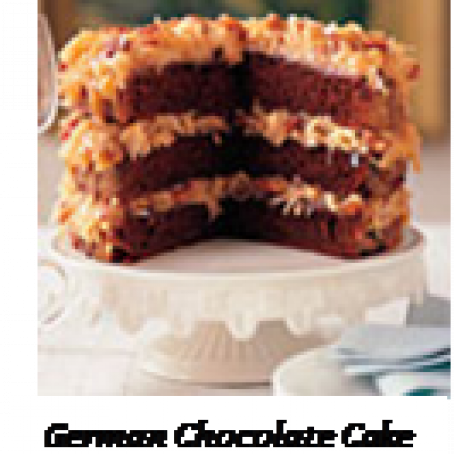 GERMAN CHOCOLATE CAKE