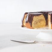 Boston Cream Cake (10-inch Tube Pan)