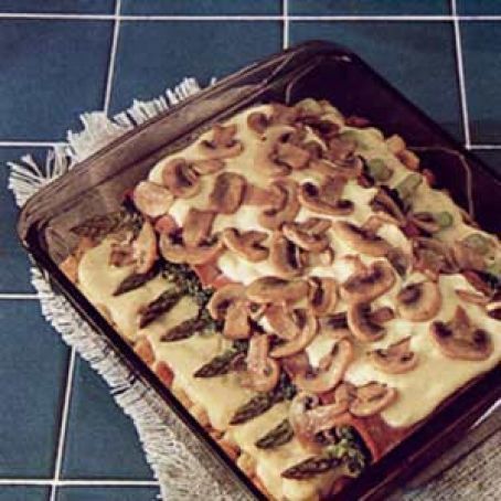 Ham and Vegetable Roll-ups Recipe