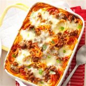 Favorite Baked Spaghetti Recipe