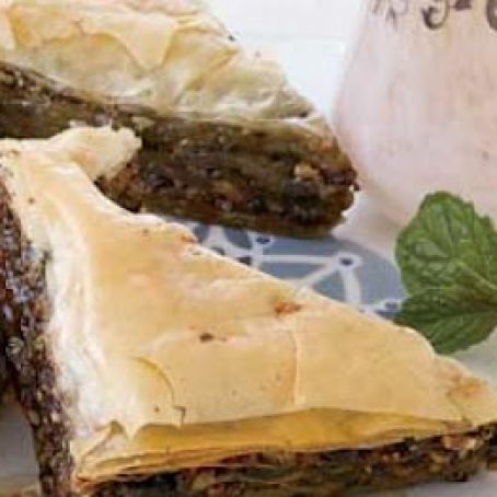 Chocolate-Hazelnut Baklava