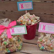 Easter Bunny Bait Popcorn Mix