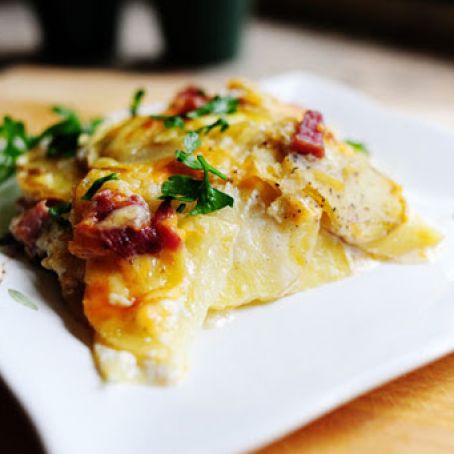 Scalloped Potatoes and Ham