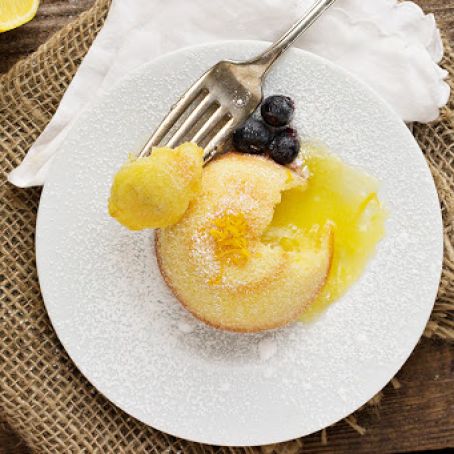 Little Lemon Lava Cakes