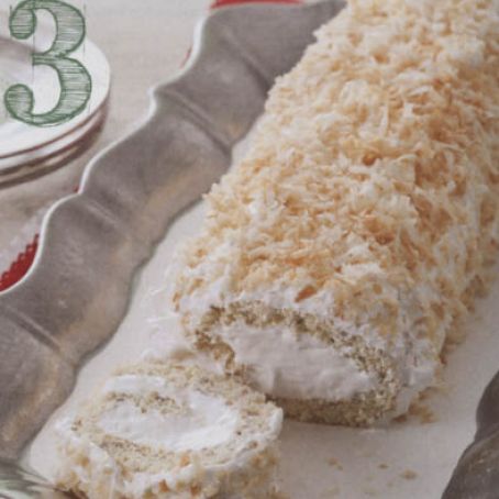 Coconut Cake Roll
