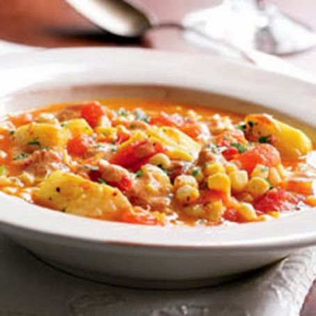 Summer Bouillabaisse with Smoky Rouille