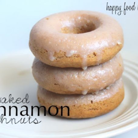 Baked Cinnamon Doughnuts