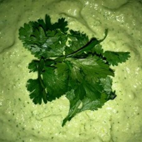 Cilantro Edamame Hummus