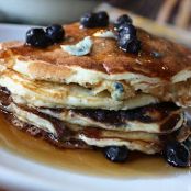 Light and Fluffy Blueberry Pancakes