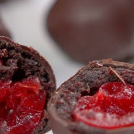 Chocolate cherry bombs