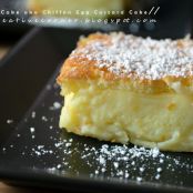 Chiffon Egg Custard Cake