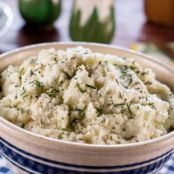 Art Smith's Garlic Mashed Cauliflower