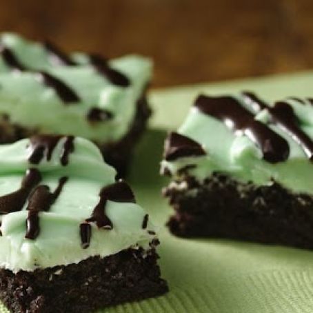 Gluten-Free Easy Grasshopper Bars