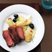 Steak with Fennel & Olives