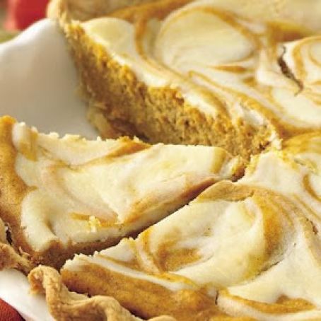 Pumpkin-Cream Cheese Pie