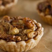 Whiskey Walnut Mini Pies