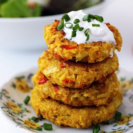 Cauliflower Chickpea Patties