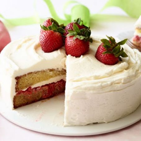 Strawberry Shortcake Cake