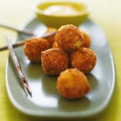 Potato Croquetas with Saffron Alioli