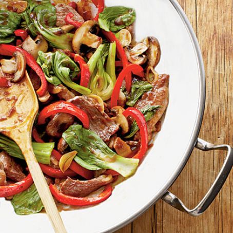 Garlic & Pork Stirfry