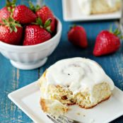 Orange Sticky Rolls with Cream Cheese Icing