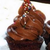 Brownie Bites with Chocolate Cream Cheese Frosting