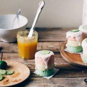 Layered Citrus Mini Cakes