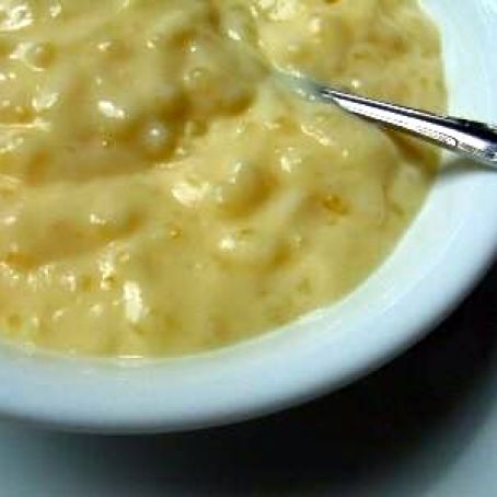 Pearl Tapioca Pudding