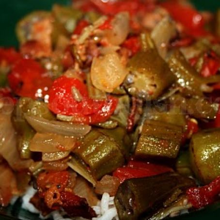 Southern Okra and Tomatoes