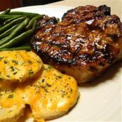 Grilled Brown Sugar Pork Chops