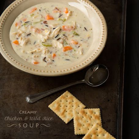 Creamy Chicken and Wild Rice Soup