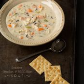 Creamy Chicken and Wild Rice Soup