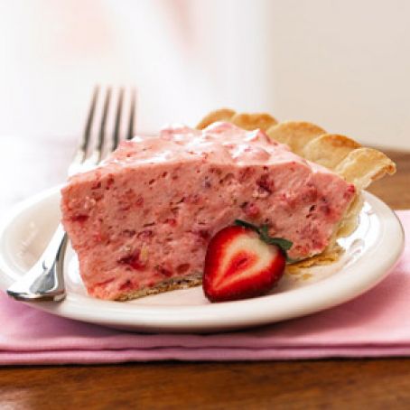 Strawberry Chiffon Pie