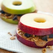 Snack:  Apple Sandwiches  (Whole Foods)